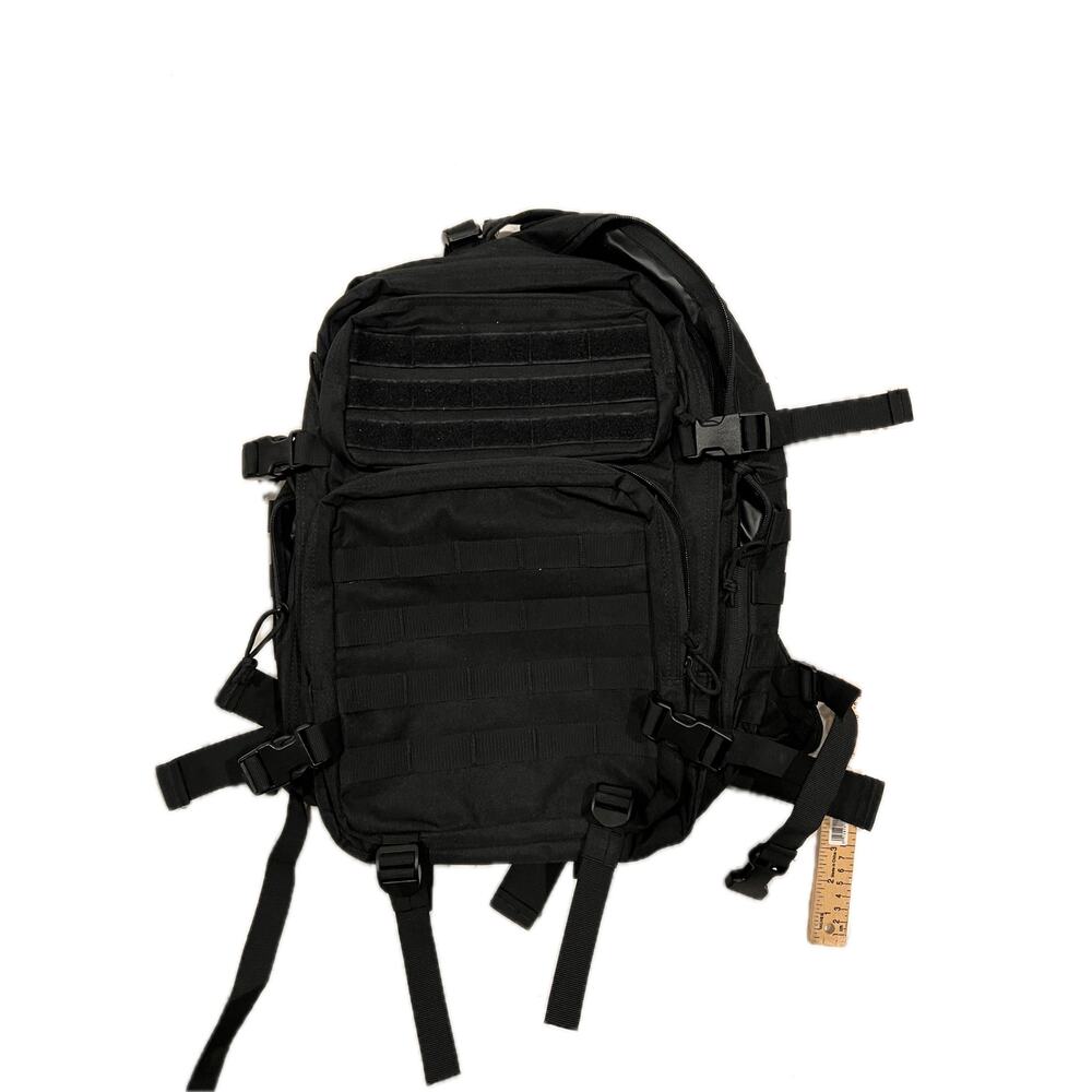 Wotony Tactical Backpack Black 25L
